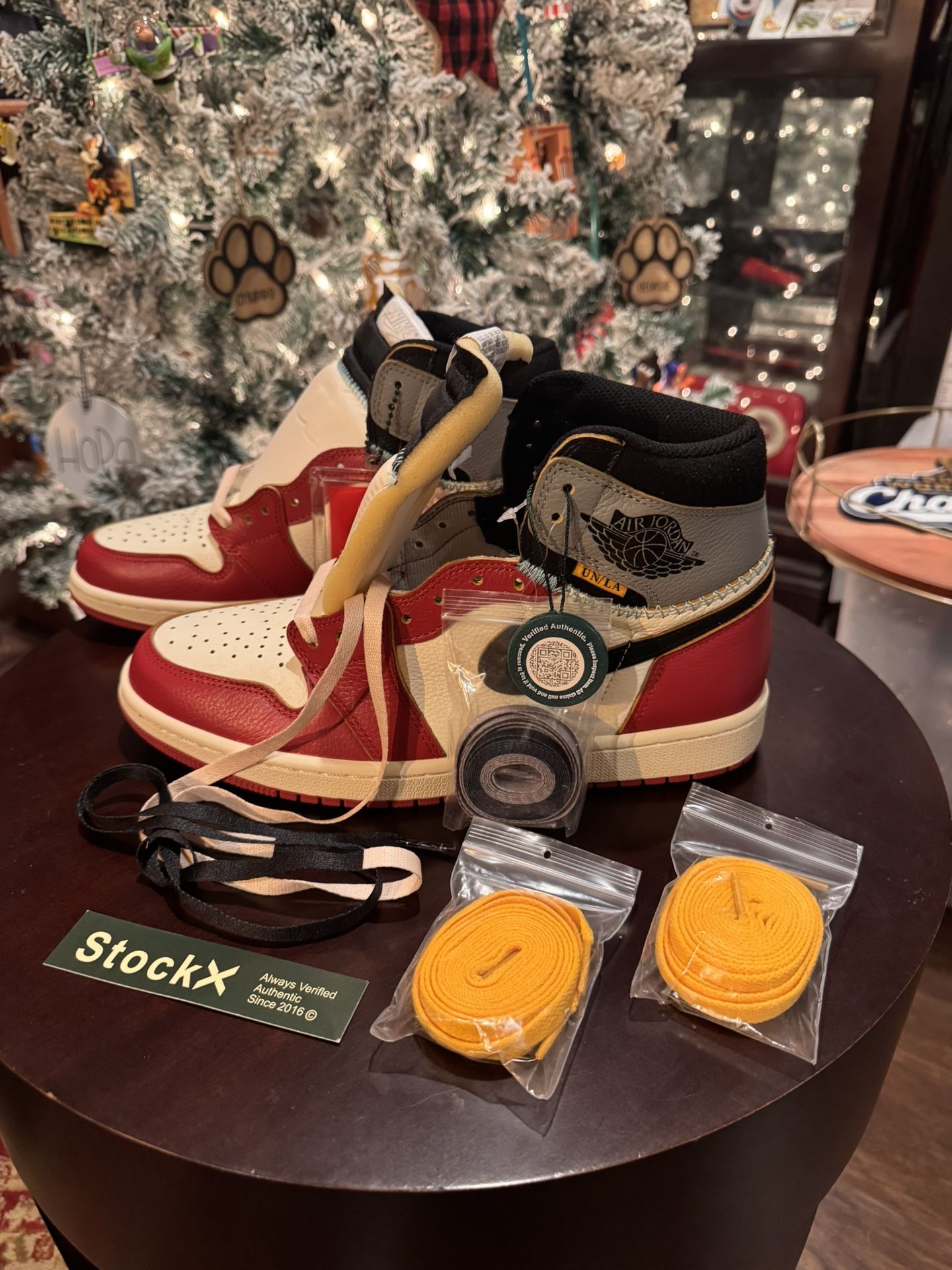 Nike Jordan 1 Union LA Chicago Size 9 Men High Top - New & Authenticated ! 