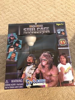 WWF Steel Cage Challenge plug Play TV Game