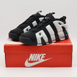 Nike Air More Uptempo sneakers In a Black And White Colorway