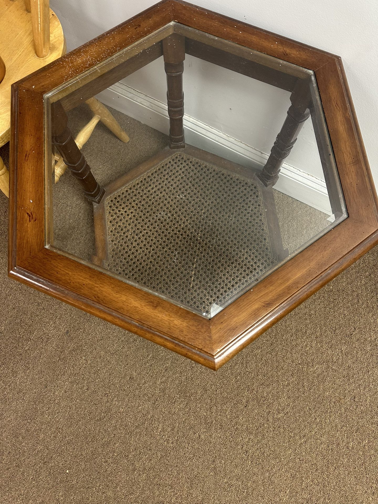 Side Table, Coffee Table And Small Dinning Table with 2 Chairs
