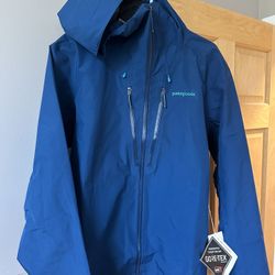 Patagonia Triolet Gortex Jacket | Mens Size Large Lagom Blue