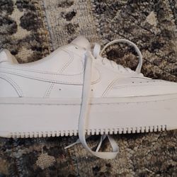Nike Court Vision Alta Womens Platform Shoes