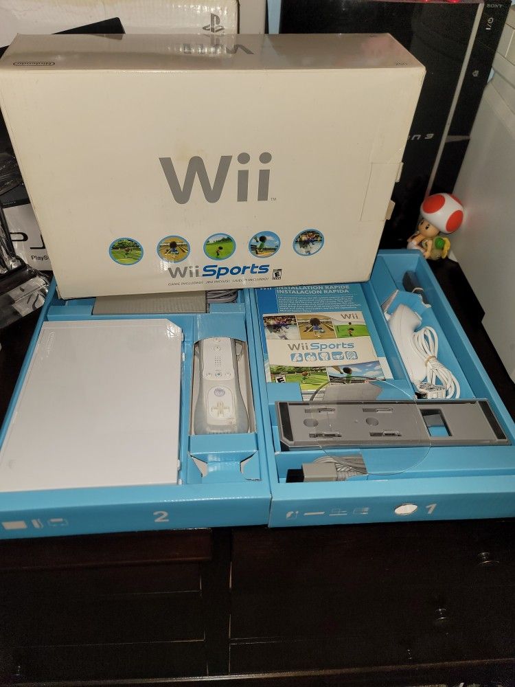 Nintendo Wii In Box Wii Sports Edition