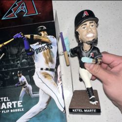 Arizona Diamondbacks Ketel Marte Batting Pose Bobblehead with Original Box