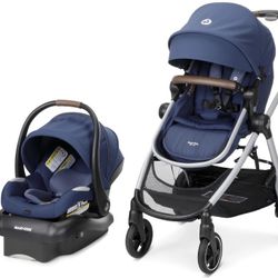 maxi cosi zelia luxe stroller and car seat