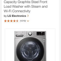 LG Washer Model:WM3600HVA