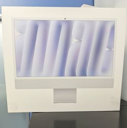 iMac with apple M4 chip  standard glass brand new in box $1200 obo