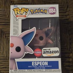 Funko Pop Pokémon Espeon Flocked