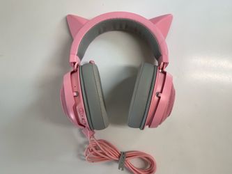 Razer Kraken Kitty V2 (USB Wired) Quartz Pink