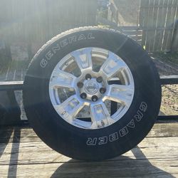 Nissan 18’ Tire And Rim