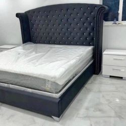 New Bed frame In Box Buy Now Pay Later $39 Down No Credit Needed 