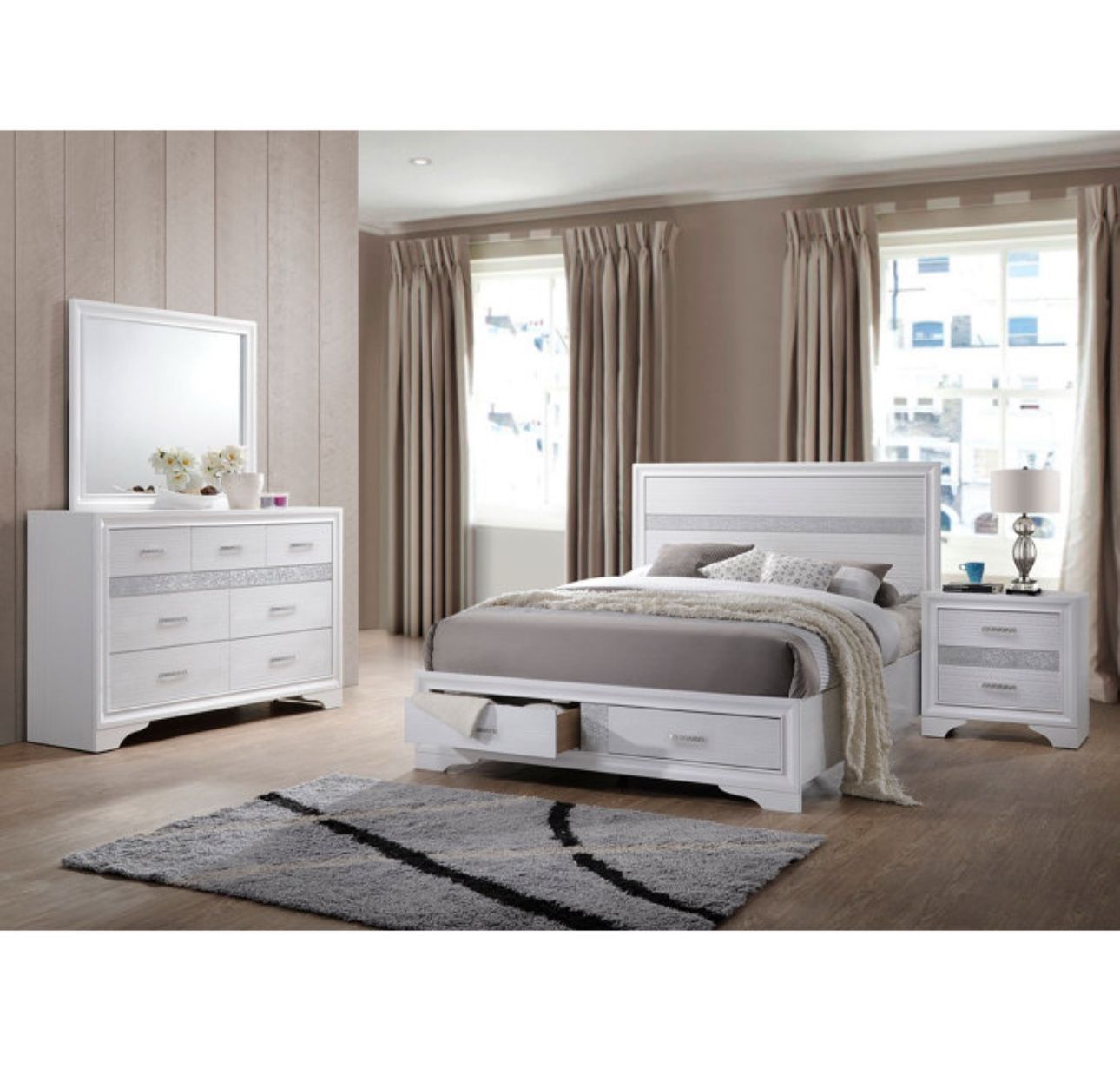 Bedroom Set (4Pieces)