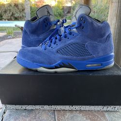 Jordan 5 Blue Suede