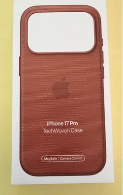 Brand New Apple iPhone 17 Pro TechWoven Case with MagSafe - Sienna
