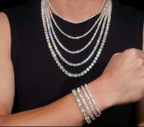 Tennis Necklaces and Bracelets (REpppp
