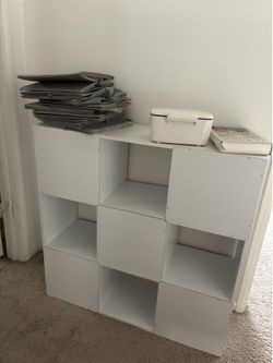 Cube organizer w cubes
