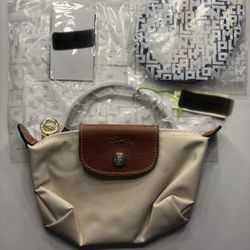 Mini Beige And Brown Bag 