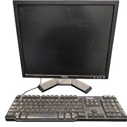 Dell Monitor And Key Board 