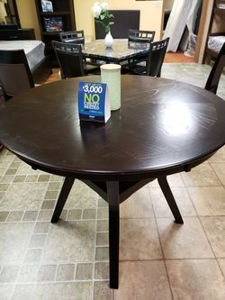 Wood pub table