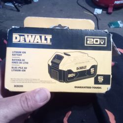 Dewalt 20MaxV 5AH Lithium Ion Battery