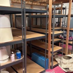 9 Metal And Wood Racks