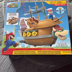 Super Mario Deluxe Bowser’s Airship Playset