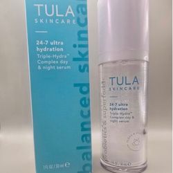 TULA Skincare 24-7 Ultra Hydration Triple-Hydra Complex Day & Serum