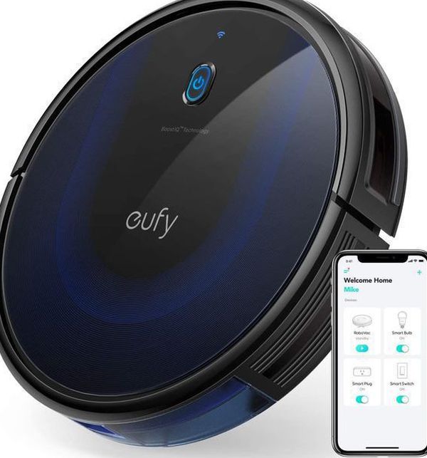 eufy by Anker, BoostIQ RoboVac 15C MAX, Wi-Fi Connected Robot Vacuum Cleaner, Super-Thin, 2000Pa Suction, Quiet, Self-Charging Robotic Vacuum Cleaner,