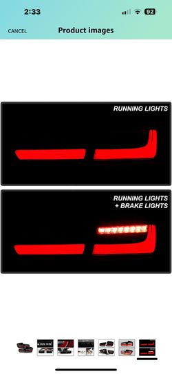 Aftermarket Sequential Full LED Tail Lights for 2012-2018 BMW 3 Series F30 (Black)