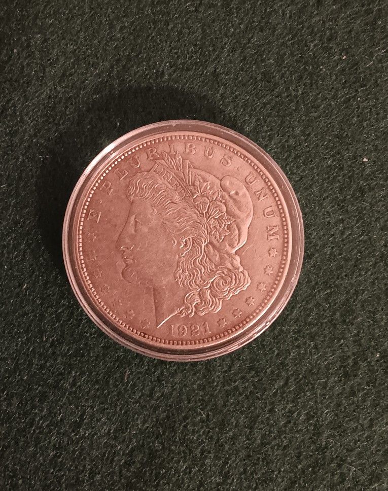 1921-D Morgan Silver Dollar 
