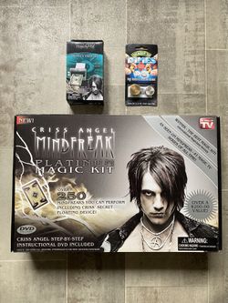 Criss Angel Mindfreak Magic Kit with Extras