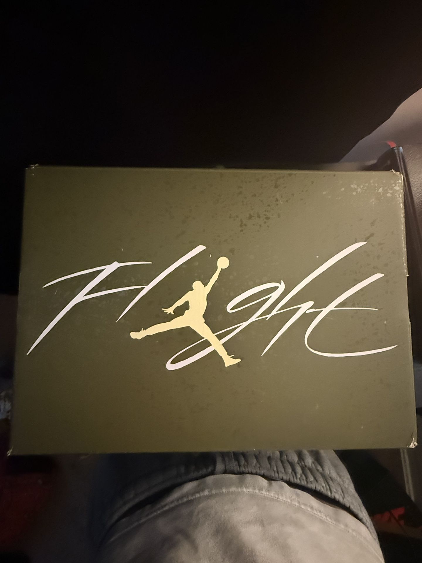 Olive green Jordan 4