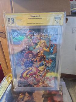 Thundercats #1 CBCS 9.8 Signed Sean Forney Variant