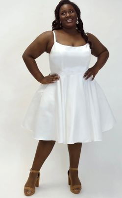 Semi Formal Homecoming Plus Size Dresses Cheap Primavera Couture 14032 Plus  Size Short Fitted Homecoming Dress