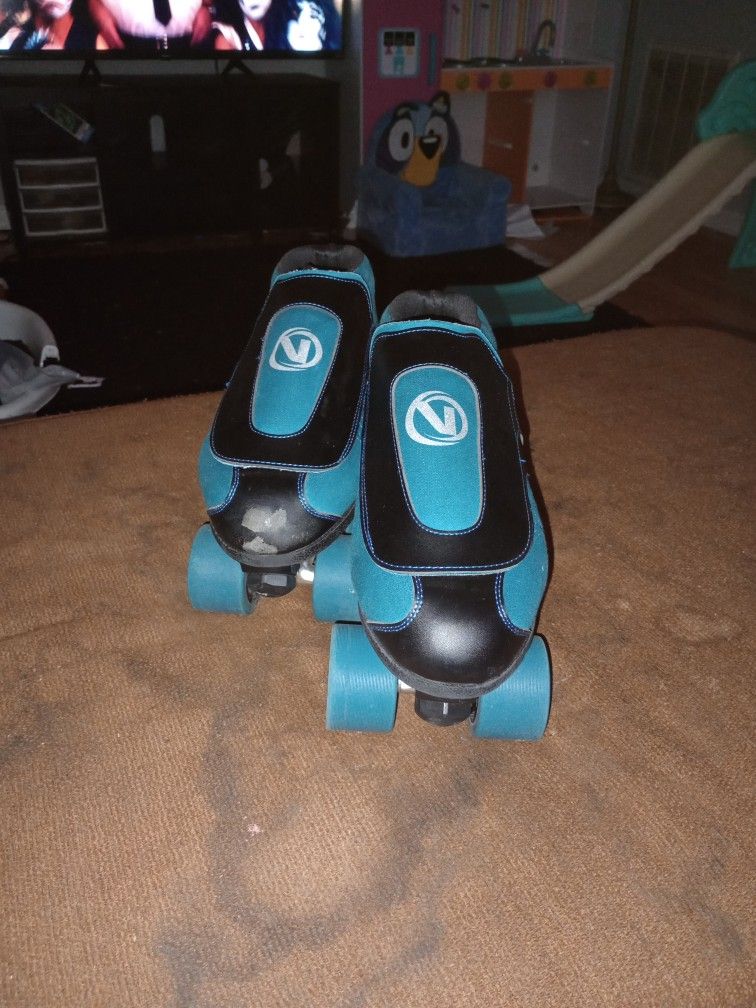 Blue Vanilla Skates Size 12 (Barely Used)