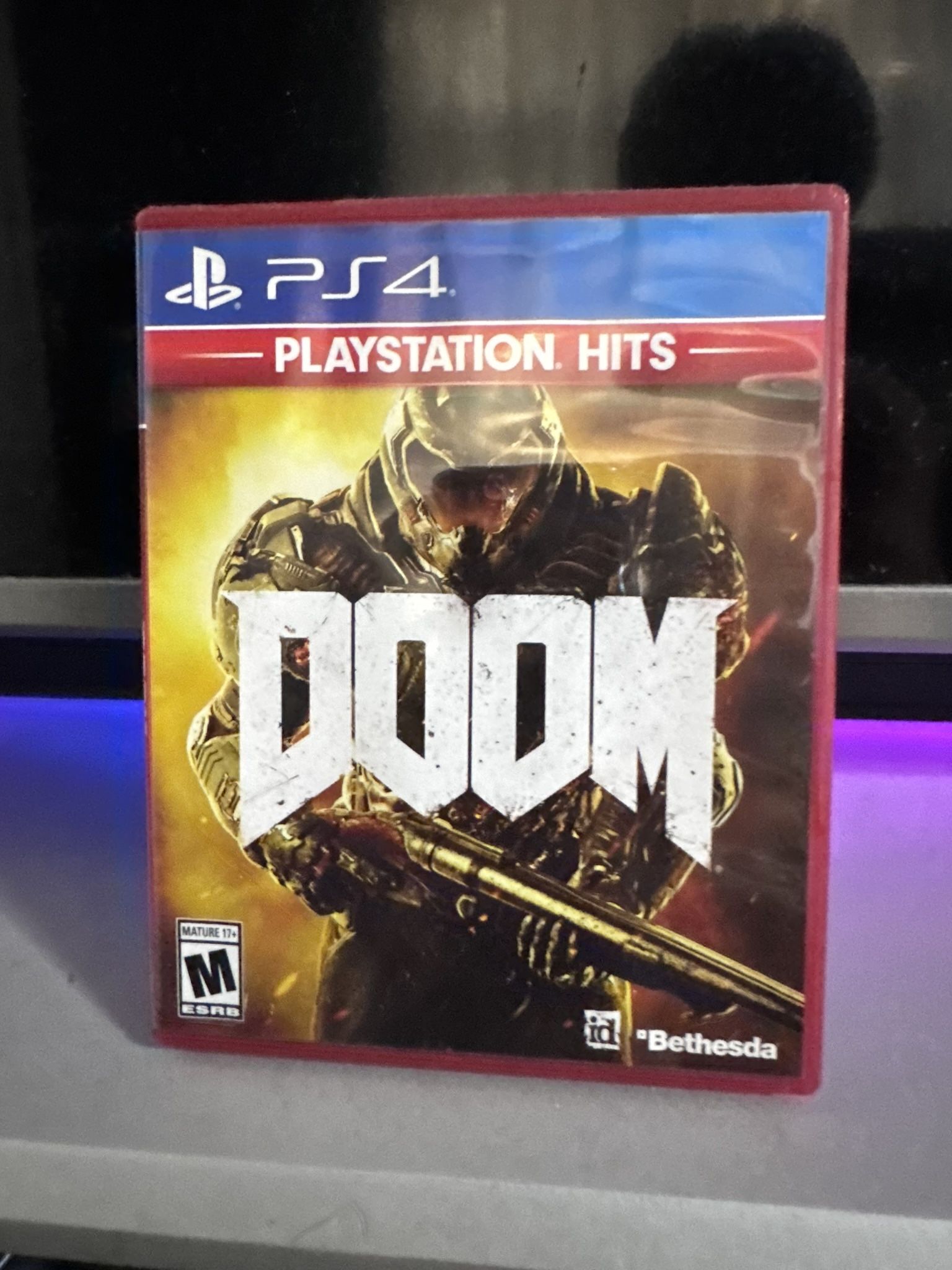 Doom (Sony PlayStation 4, PS4, 2016) Complete, and tested.