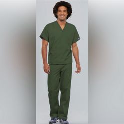 Cherokee Large Unisex Scrubs Set NWOT