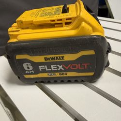 DeWalt Battery 6AH Flex Volt 20/60 V