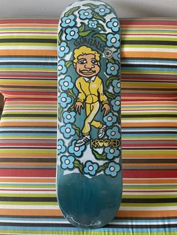 Krooked Skateboard Deck Gonz New rARE Art Adidas