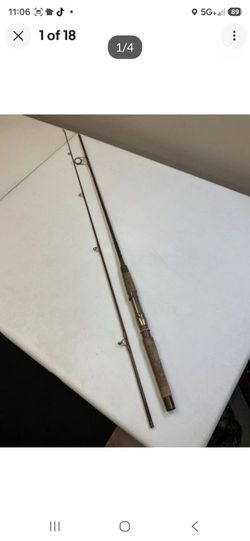 Vintage Fishing Pole, Garcia Conolon 10', Medium Action, See 3 Pics, Bought In 1975