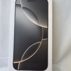 Locked NEW iPhone 16 pro Max Gold 256