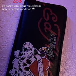 New Ed Hardy Wallet 