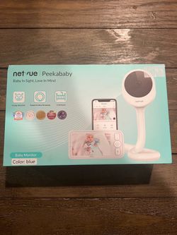 Baby Monitor with Camera and Audio, 5’’ Screen & App, 2.4GHz WiFi Secure Link