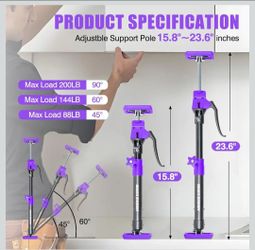 Cabinet Jacks for Installing Cabinets, 3rd Hand Support