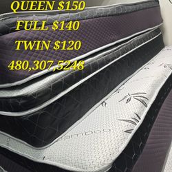 Queen Bed And Box Spring $150