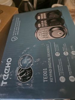 Keypad digital deadbolt