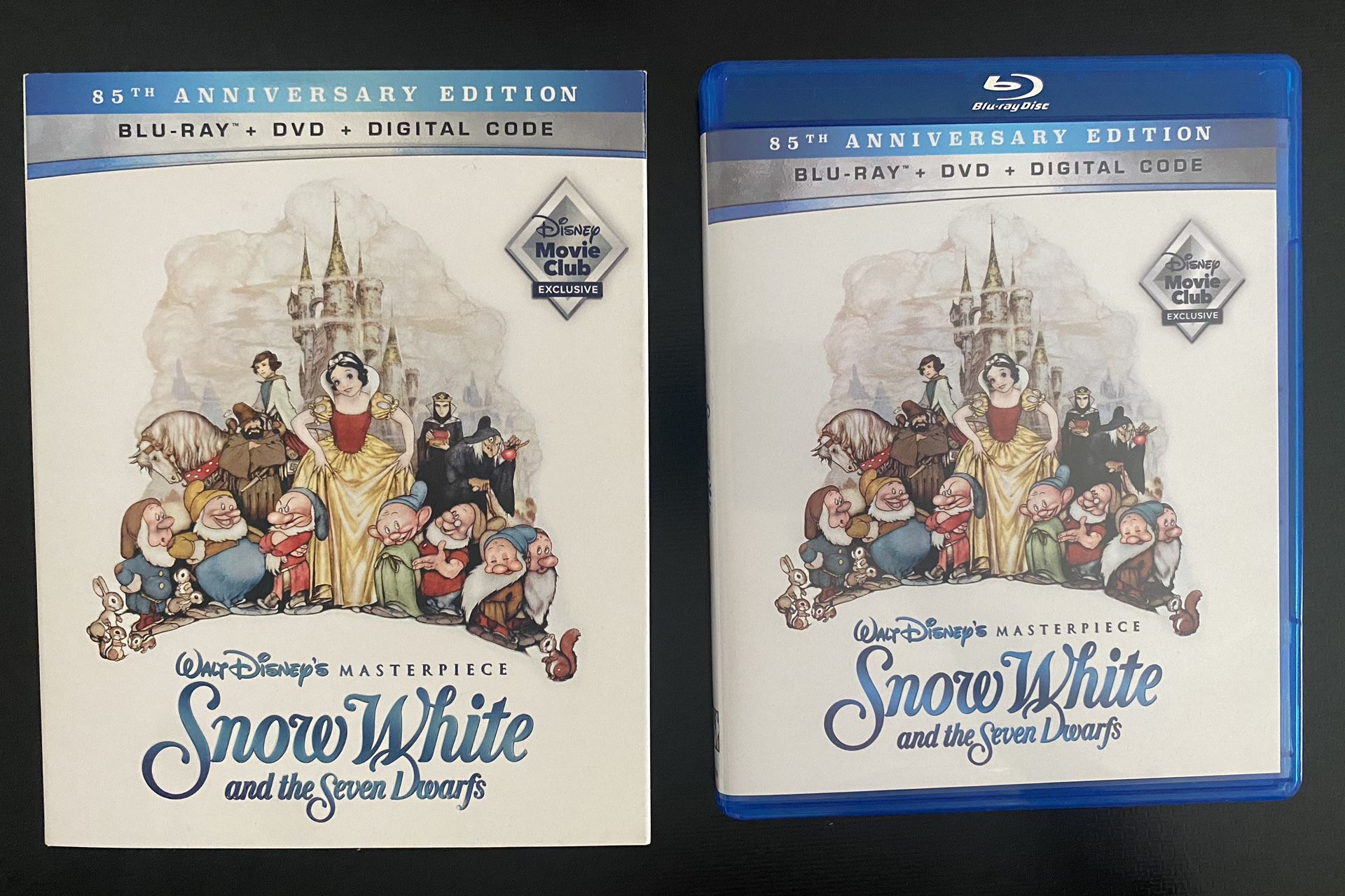 Snow White And The Seven Dwarfs Bluray +DVD +Bonus Disc