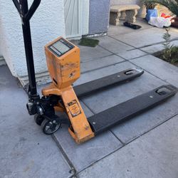 Pallet Jack With Scale 