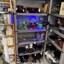 Cast Iron, Uranium And More Vintage Homegoods