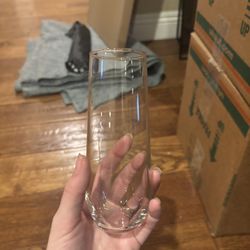 12 Stemless Wine Glasses 